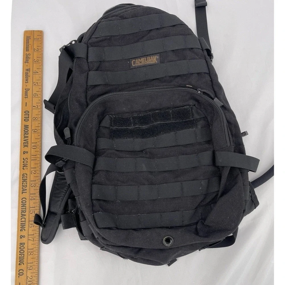 CamelBak HAWG Tactical Hydration Backpack Black MOLLE 3L Bladder Military Pack